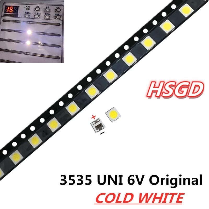 500pcs 2W 6V 3535 TV Ʈ UNI LED SMD ̿  ȭƮ LCD TV Ʈ ̿    α׷ MSL-638